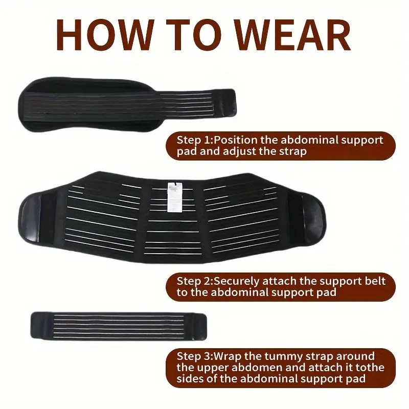 pregnancy   bands 3 in 1 pregnancy support belt for pregnancy back pelvic hip pain pregnancy with ab support xl fit ab 35 4 black details 7