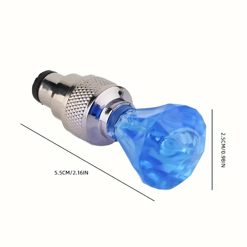   4/8/16件套 汽车轮毂气门芯 跑马灯 风火轮呼吸灯摩托车轮胎气门芯 防爆 防晒 红色蓝色 详情 5