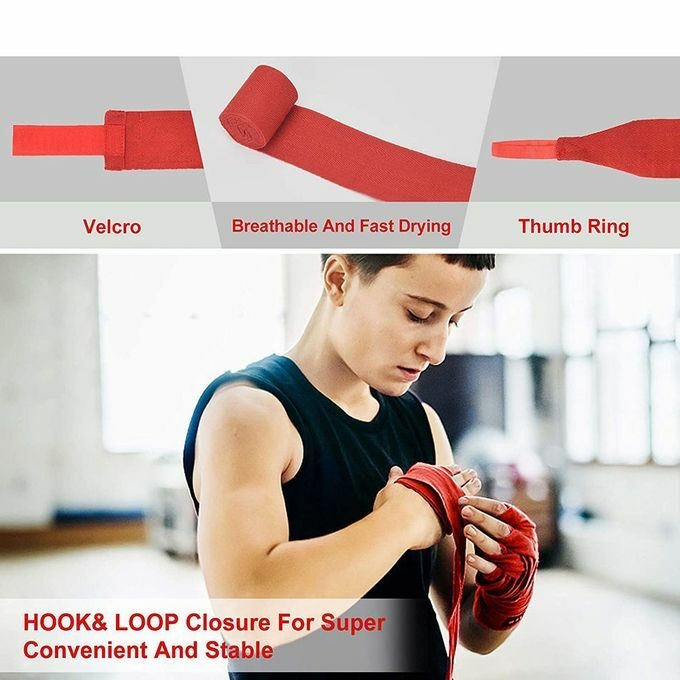 product_image_name-Generic-2pcs 3M Boxing Elastic Handwraps Sports Hands Protective-6