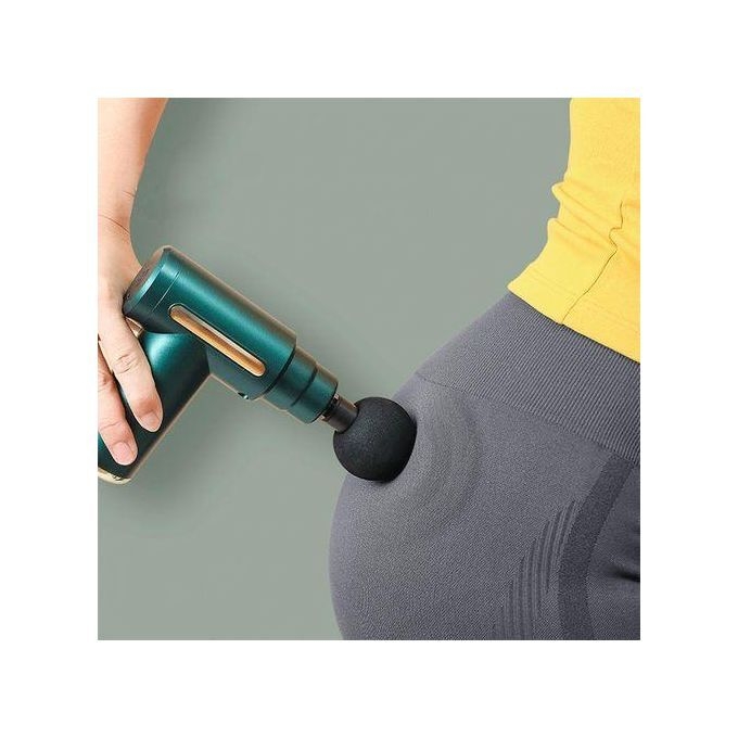 product_image_name-Generic-Most Sturdy And Durable Handheld Fascia Massage Gun Muscle Relaxation With 4 Heads-4