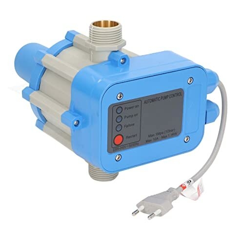 Contrôleur de Pression de Pompe à Eau, Interrupteur de Pompe, Installation Facile, Haute sécurité Automatique pour Jardin