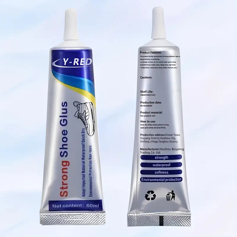 1pc upgraded 60ml shoe glue with soft and waterproof properties for repairing leather shoes sports shoes and sneakers special glue with strong adhesive properties for shoe repair details 0