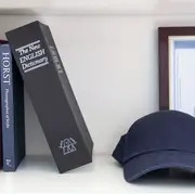 1pc secure book style safe box with keys hidden compartment for cash jewelry   black white 7 28x4 72x2 16in   iron construction details 8