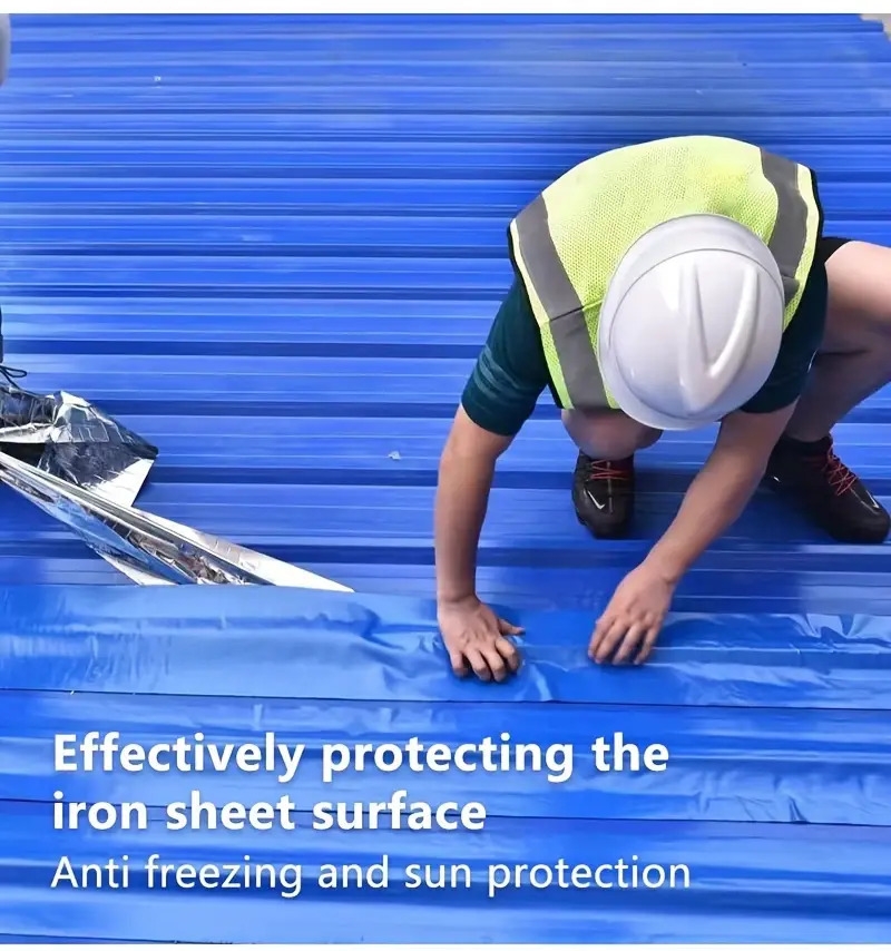 industrial grade waterproof tape for metal roofs pe material ideal for iron sheets surfaces prevents leakage tarps heavy duty waterproof rv roof sealant waterproof membrane details 3