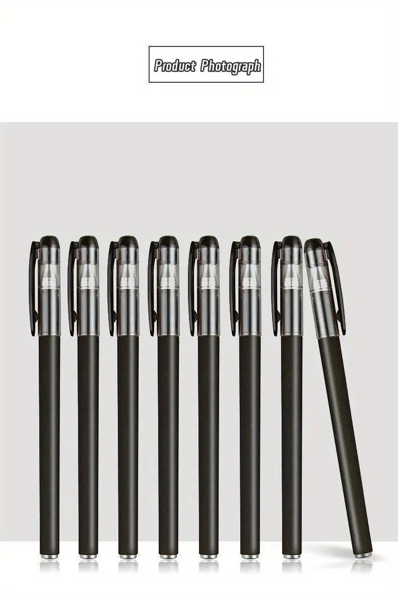 20支0.5mm黑色圆珠笔,供在校学生或办公室使用,商务签名笔,办公室学生考试水笔,圆珠笔 详情 2