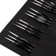 micro detail paint brush set 15pcs miniature painting brushes for fine detailing art painting watercolor oil acrylic face   models rock painting details 5