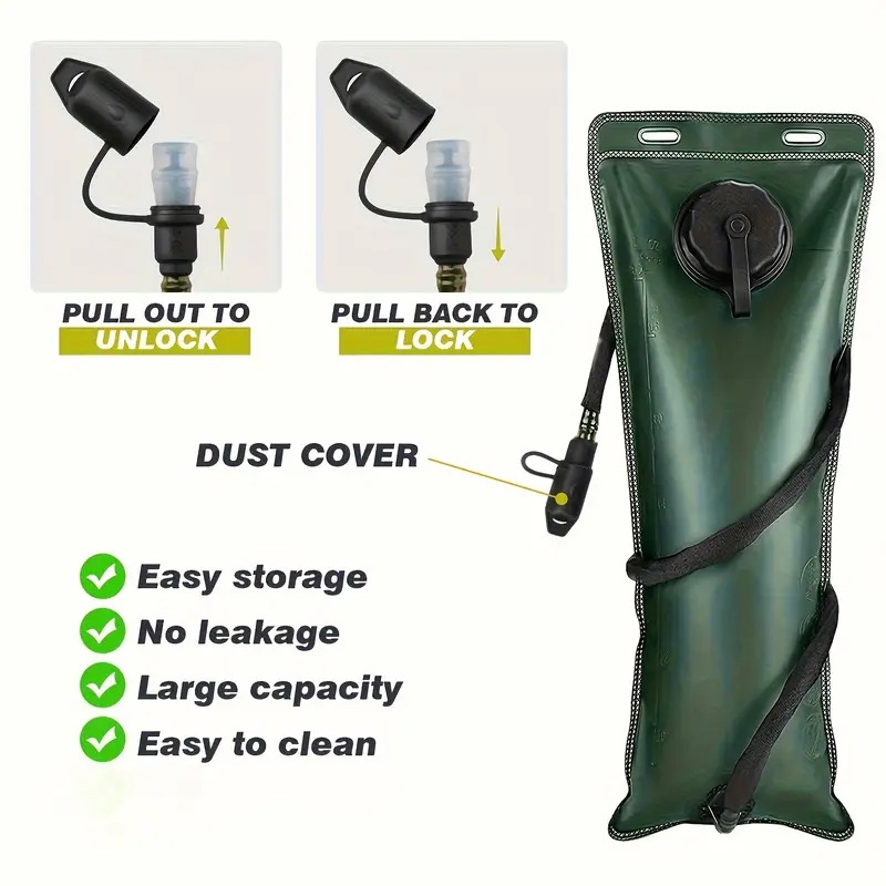 3l water bladder bag hiking camping hydration backpack outdoor backpack water bag Product details 4