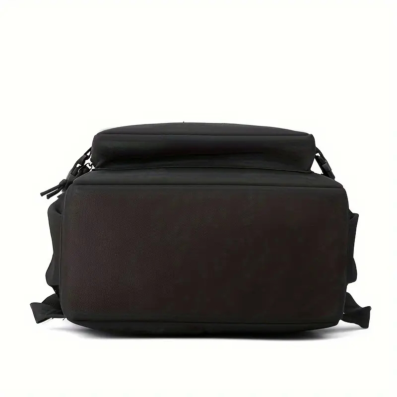 durable   backpack for outdoor sports hiking travel large capacity adjustable straps multiple compartments padded shoulder straps zip closure embossed colorblock design contrast stitching bag secure zipper closure backpack for travel Product details 2