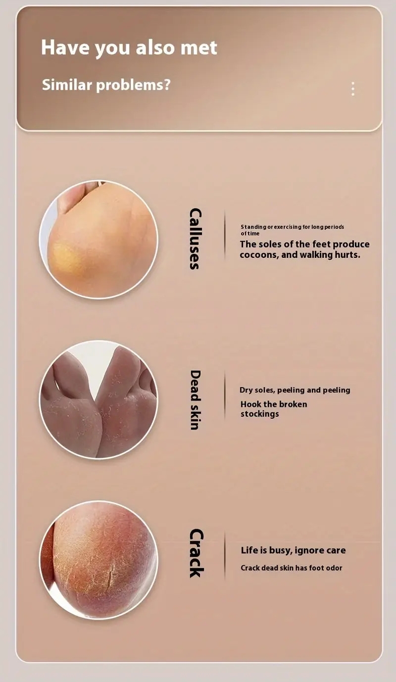 1pc rechargeable electric foot grinder three replaceable grinding heads thickness grinding heads for thick leather polishing usb charging portable and   cracked dry skin care details 2