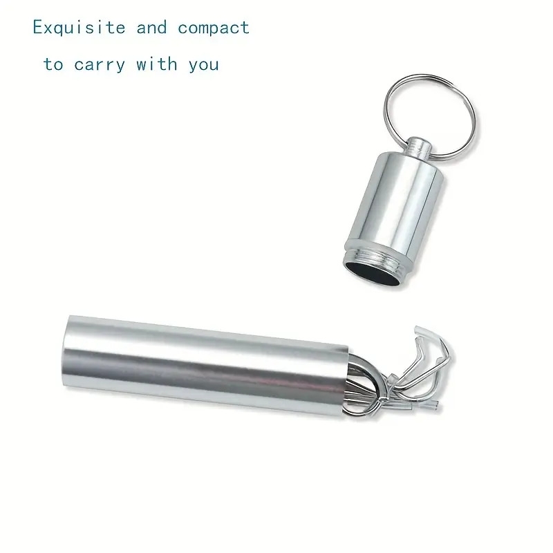 3 4 7pcs set reusable toothpicks stainless steel toothpicks portable metal dental drill teeth cleaning tools home interdental cleaning equipment suitable for home outdoor travel cleaning supplies cleaning tools 304 stainless steel toothpick metal high end toothpick picker portable toothpick tool Product details 0