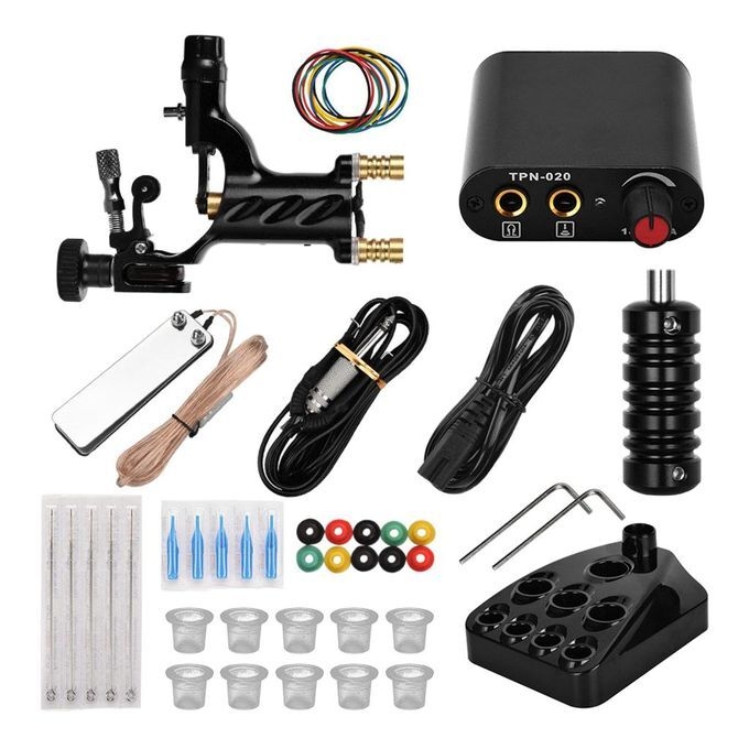 product_image_name-Generic-Powerful Rotary Tattoo Machine Grommet Grip Foot Pedal Black-1