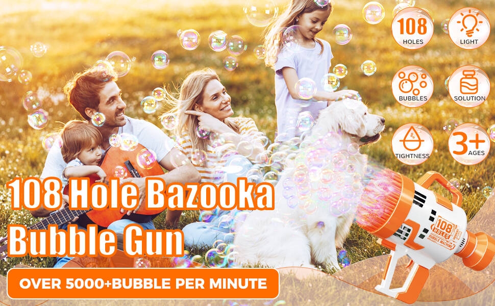 Pistolet à bulles pour enfants