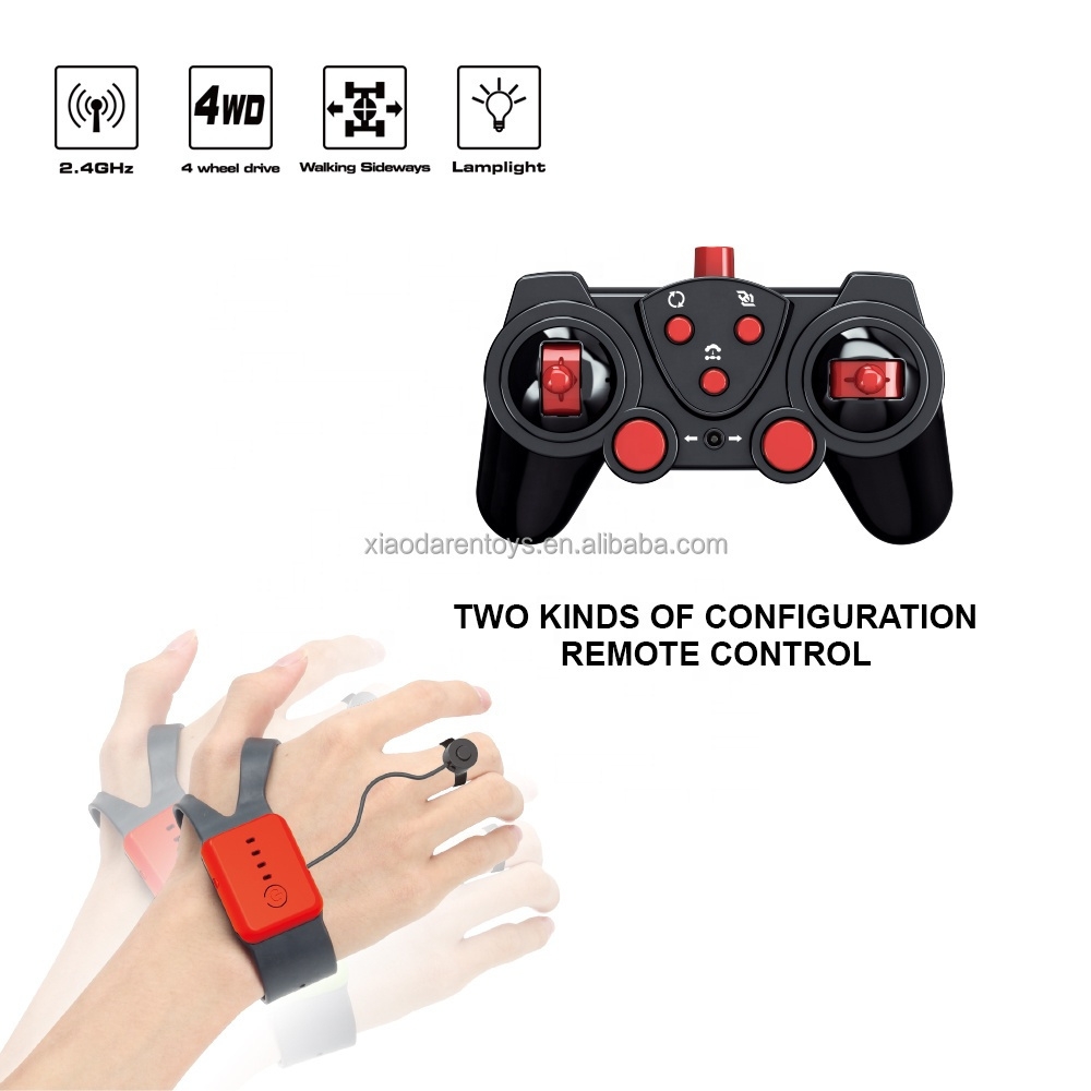 Jouets 2024 main geste télécommande voiture 4x4 grand rc dérive cascadeur voiture passe-temps haute vitesse rc voitures rccar avec lumières montre contrôle