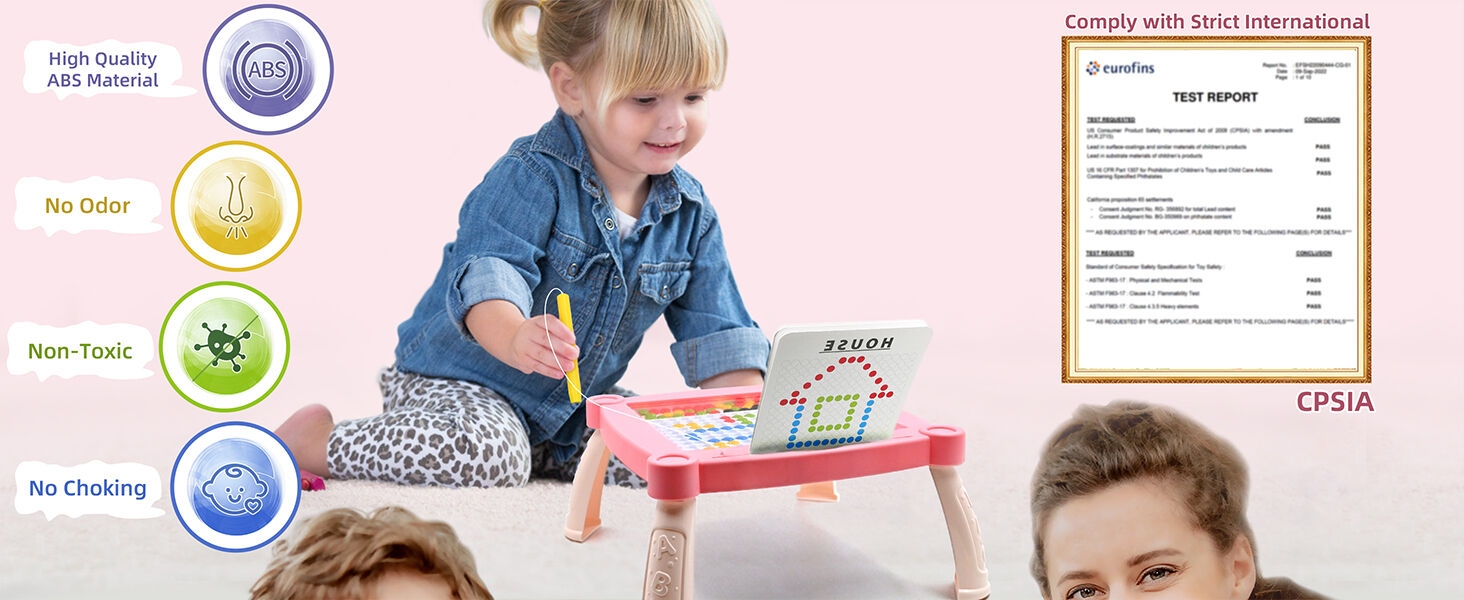 Jouets sûrs et sains