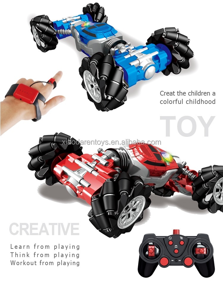 Voitures de cascades RC, jouets pour enfants, 2.4G, télécommande électrique, voiture de course 4WD à grande vitesse Drift Rimote, jouet pour enfants