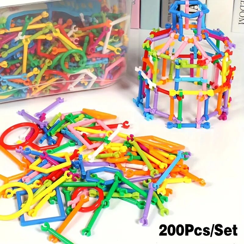 200pcs set building blocks to build magic wand toys relieve boring assembly set props the best gift details 2