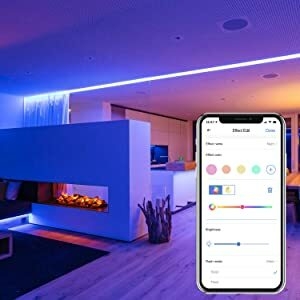 guirlande lumineuse LED connectée