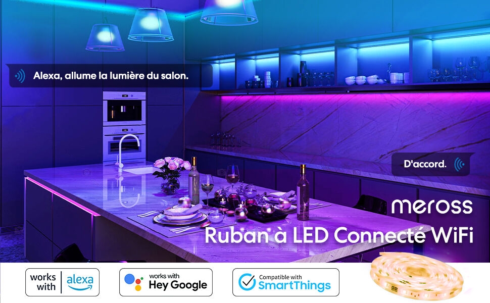 Ruban à LED Connecté WiFi