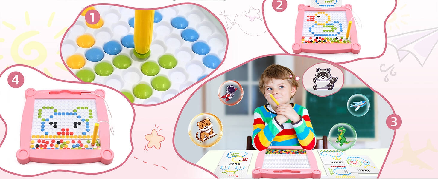 Développez votre imagination et créez à votre guise !