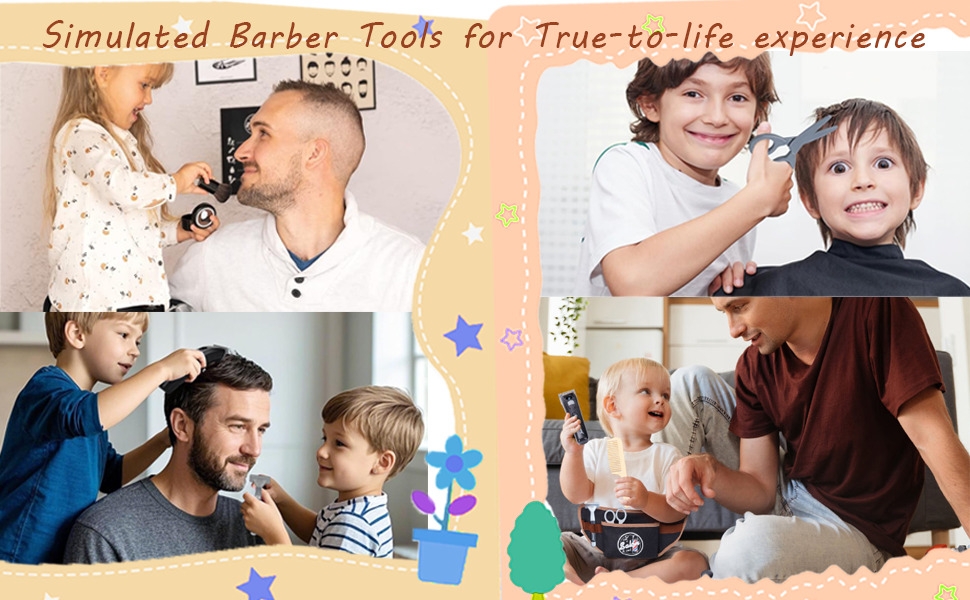 Barber Shop Pretend Play Toy
