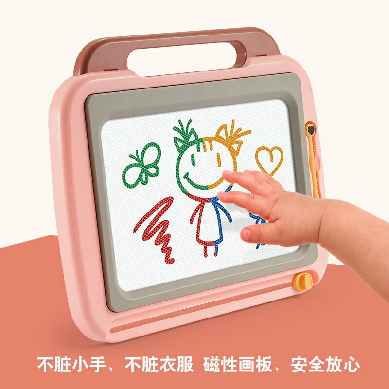 Tableau à dessin effaçable pour enfants, tableau à colorier pour la maison, tableau d'écriture magnétique pour tout-petits et bébés, modèle sur pied, effaçable.