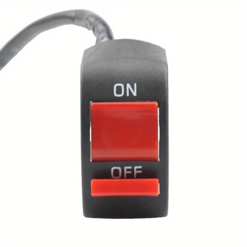 2pcs motorcycle lights 6led high bright car lights brightness auxiliary lights with switch accessories details 1