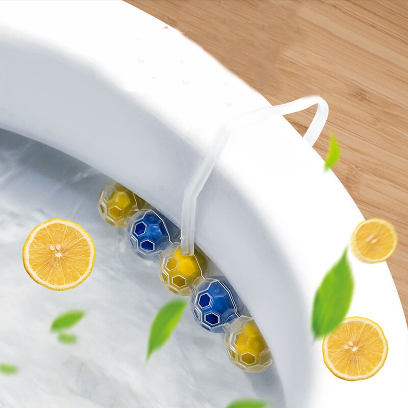 Désodorisant de toilette boule de nettoyage de toilette siège de toilette suspendu nettoyant de jante stérilisation boule déodorante