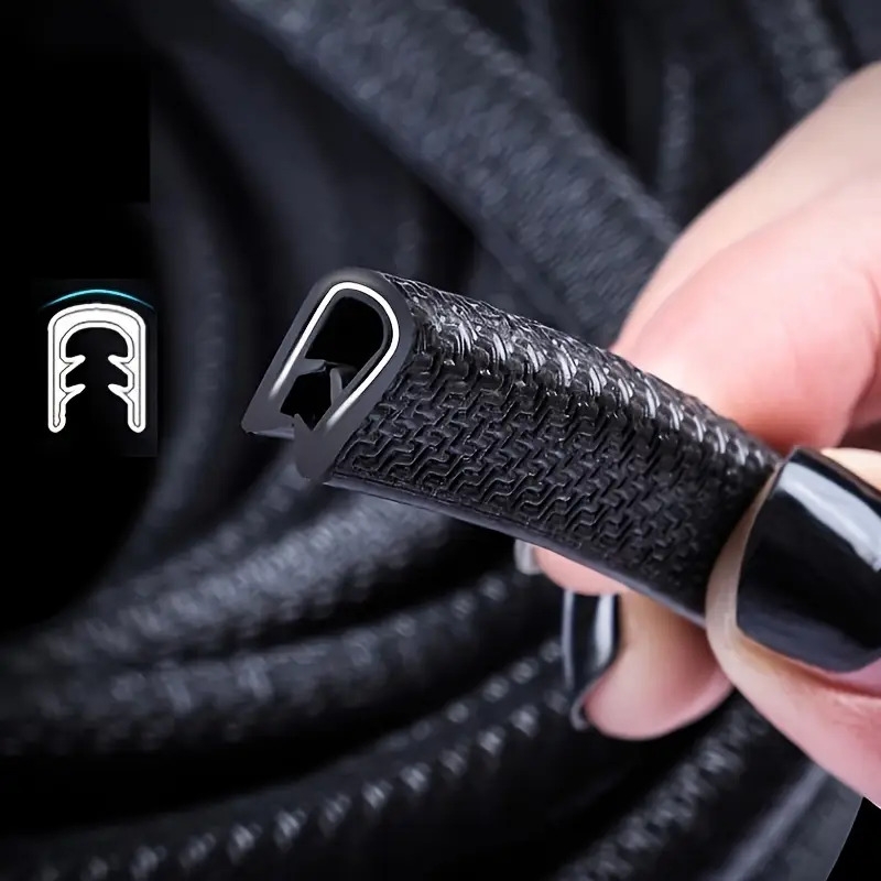 car door protector car door anti collision strip soundproof strip dustproof rubber strip door bottom anti collision rubber strip 0