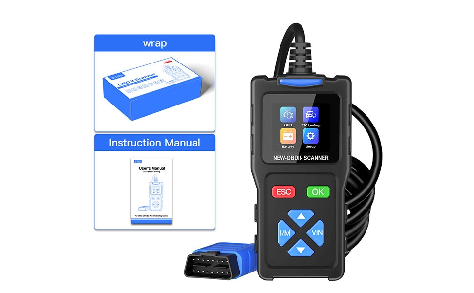a-premium ad100 通用 obd2 扫描仪诊断工具