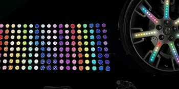 Luminous Car Wheel Rim Decals