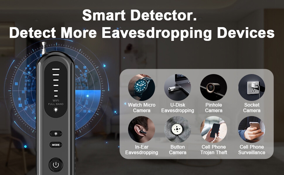 detectores de cámara oculta