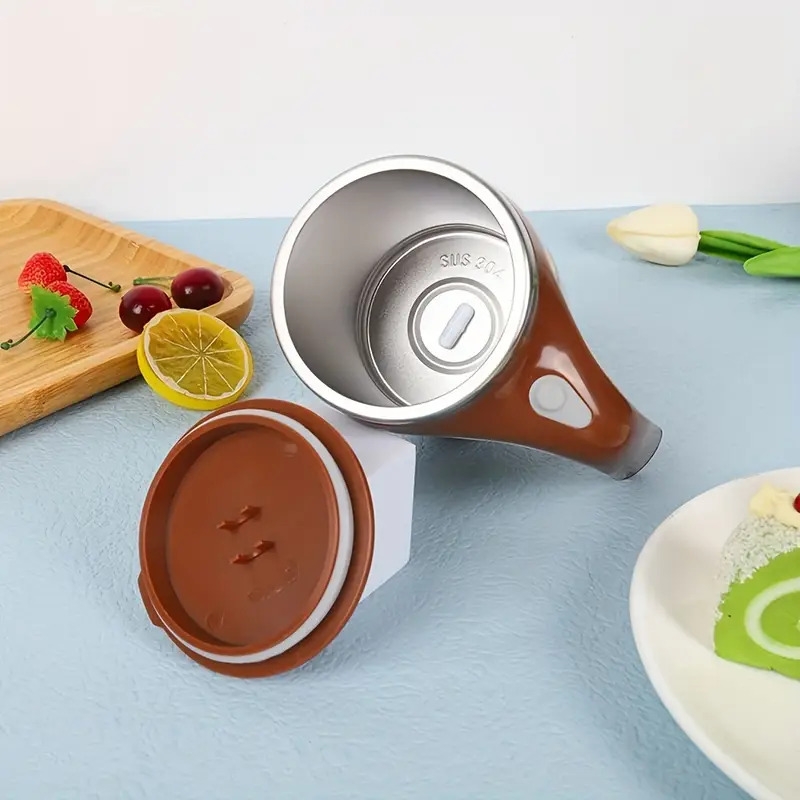 自搅拌马克杯:可充电自动磁力自搅拌咖啡杯,旋转家用办公室旅行搅拌杯,用于搅拌咖啡、巧克力、牛奶、蛋白粉、可可等,非常适合办公室、学校、健身房 详情 1