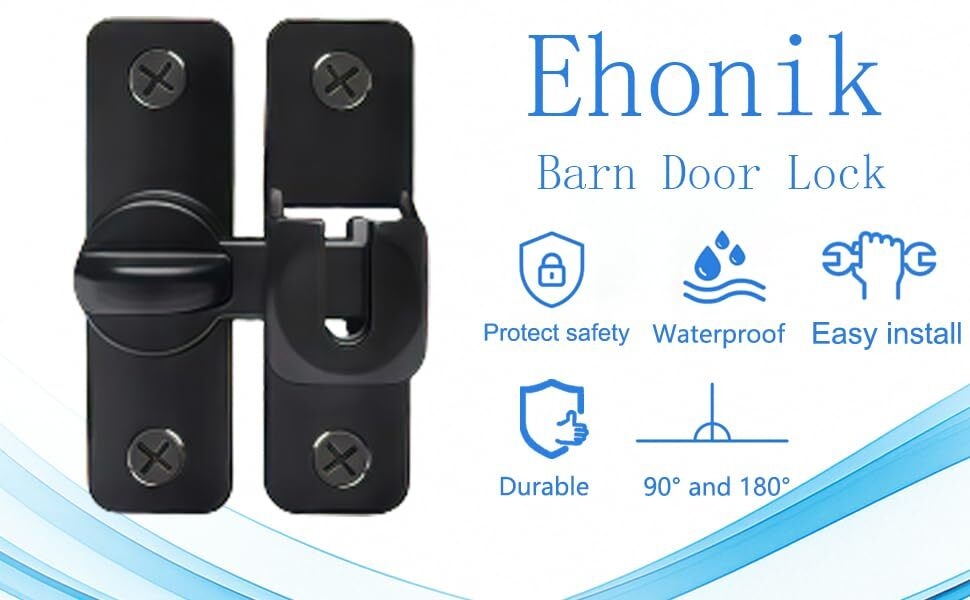 barn door lock
