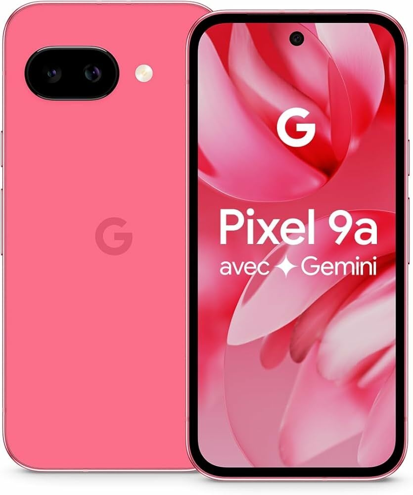 Google Pixel 9a – Smartphone Android débloqué avec Appareil Photo IA, Batterie Longue durée et sécurité Robuste – Rose Pivoine, 128GB : Amazon.fr: Autres