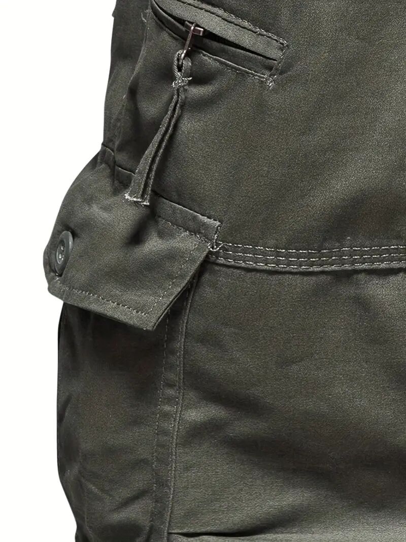 street style mens casual cargo capris jeans with pocket mens outfits details 24