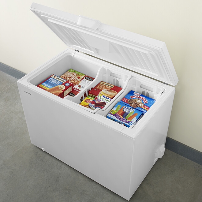 Cong&eacute;lateur horizontal Amana, 47,4 po, 14,8 pi&sup3;, blanc AZC31T15DW | RONA