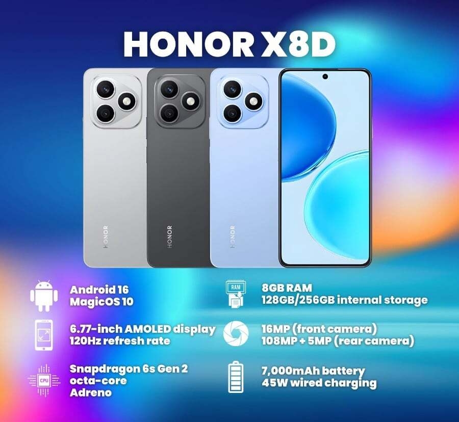 Mục Sở Thị Honor X8d Pin