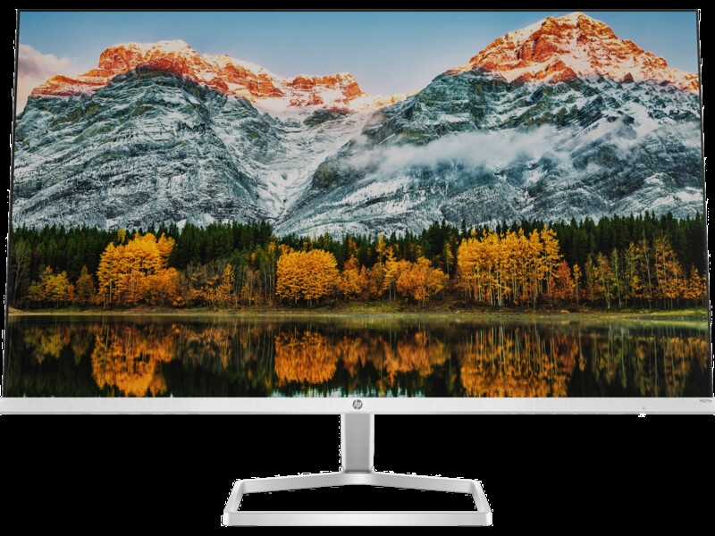 21C1 - HP M27FW - Ceramic White/Natural Silver, FHD, AMD Freesync, Front