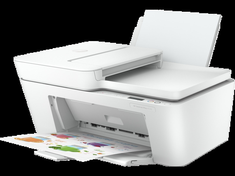 Catalogue HP DeskJet Plus 4120 (OOV blanc), face à gauche