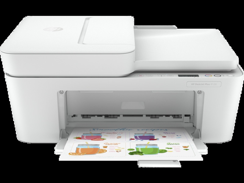 Catalogue HP DeskJet Plus 4120 (OOV blanc), face avant