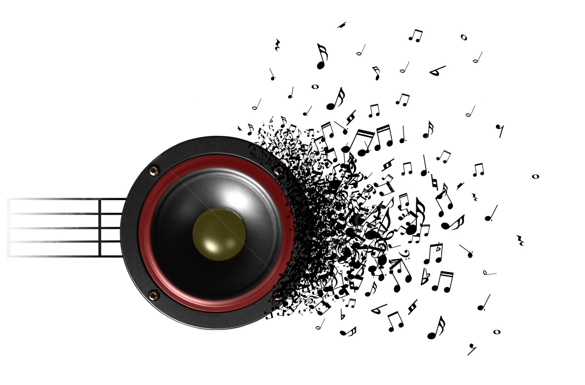 Fond Son De La Musique Du Haut Parleur Amplificateur Stéréo Puissant Photo Et Image en Téléchargement Gratuit - Pngtree