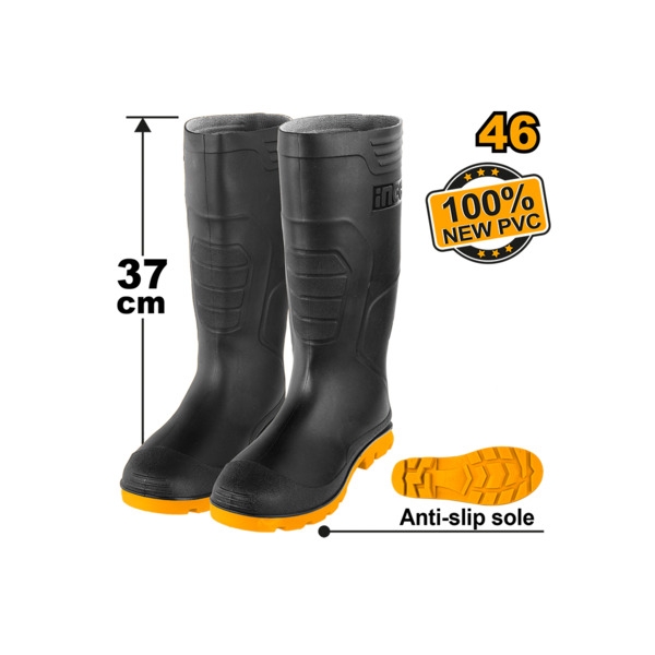 Chaussures en caoutchouc 46 INGCO SSH092LYB.46 - Ingco