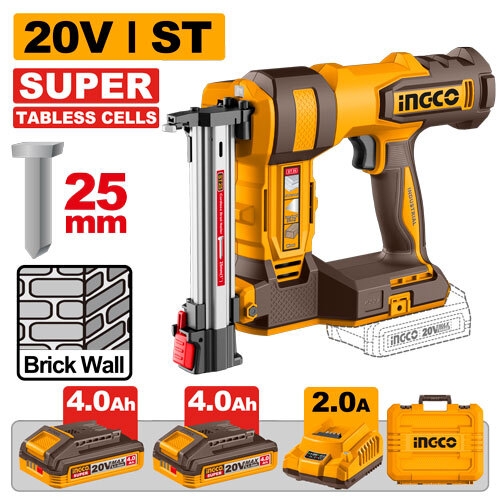 Connecteur INGCO 20V 25mm CBNLI38136 Batterie 4,0 Ah 2 batteries (Cellules SUPER Tabless) | Lazada Thaïlande