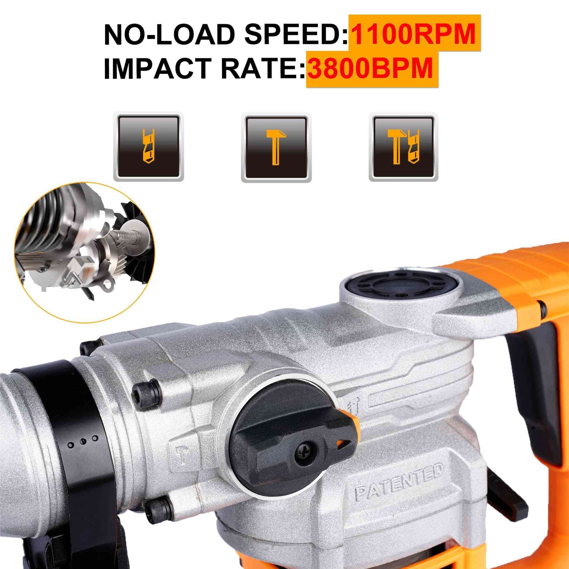 Marteau Perforateur Ingco RH10506 1050 W Pour Pros Puissant – INGCO PME TUNISIE