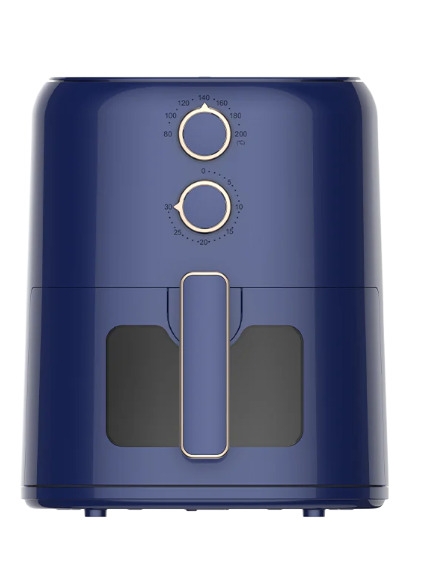 Itel Air Fryer IAF-001 | 5L Capacity | Deep Blue | Rapid Hot Air Technology | Oil-Free Cooking | Easy to Clean | Digital Touch Control | 2 Year Warranty | Daraz.pk