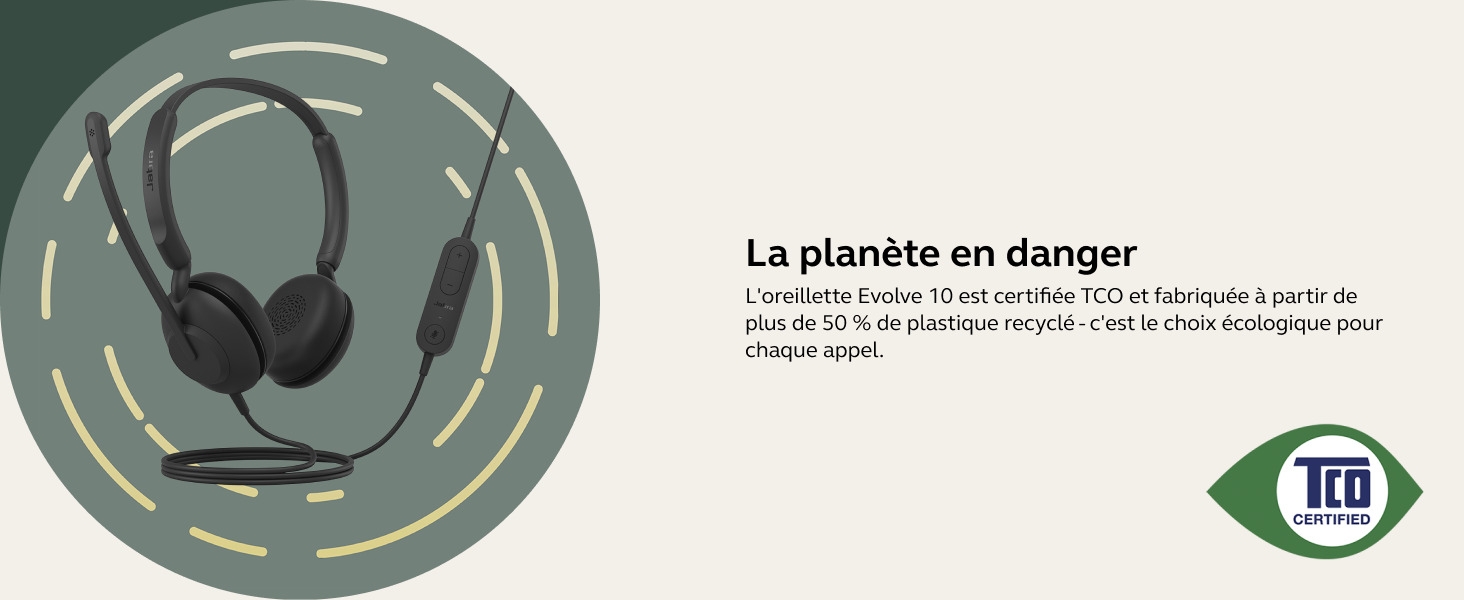 Jabra Evolve 10 - sustainability