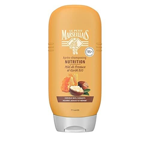 Après-Shampooing Bio à la Nutrition Miel de Provence et Karité - 200ml pour  des Cheveux Doux et Soyeux - Le Lot De 4 : Amazon.fr: Beauté et Parfum