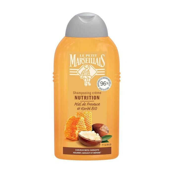 Auchan - Shampooing crème nutrition miel et karité 250ml