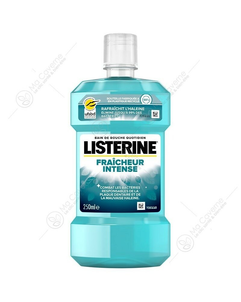 LISTERINE Bain de Bouche Fraicheur Intense 250ml