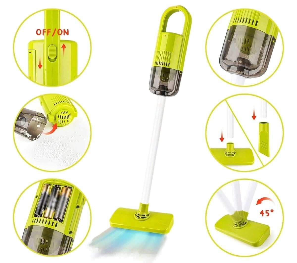 Kit de nettoyage de jouets Sapphire Kids SK-139, 29 pièces